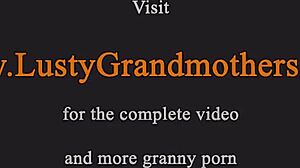 Babiččin chlupatý creampie překvapení!