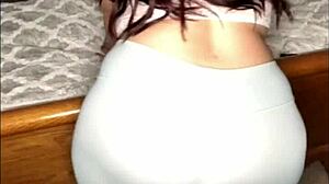 Thick Ass Milf Dances Seductively in Revealing Lingerie