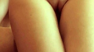 Tight pussy gets cum volcano.