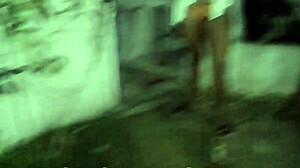 Latina Paty Bumbum Serves Delivery Guy In Lingerie