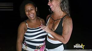 kely e nana in wild gangbang with big cocks