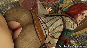 The witcher milf is getting fucked hard and raw