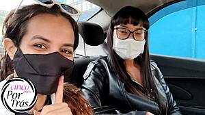 eu e lina nakamura aprontamos em porto alegre show