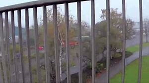 Young student seduces teacher in amateur facial scene