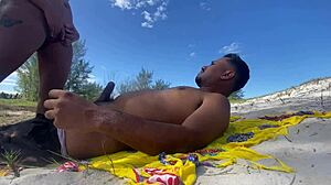 Passionate Touching In Arraial