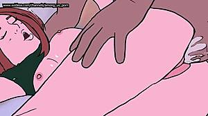 man with huge cock fills uraraka's pussy in my hero academia cosplay