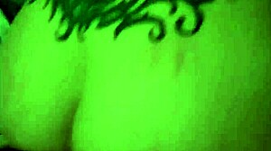 blonde rides cock in reverse cowgirl, orgasm explodes!