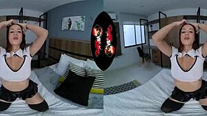 Stunning latina teen's tight body pounded intensely in vr pov