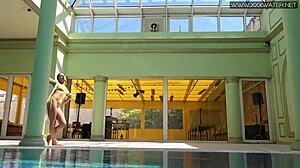 nicole pearl swimming like a milf