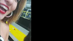 Me and my friend Bibi Tsunami are causing trouble on Augusta Street