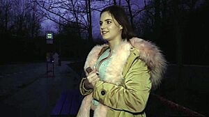 Nick Ross Fucks Taylee Wood's Tight Pussy Doggystyle Outdoors