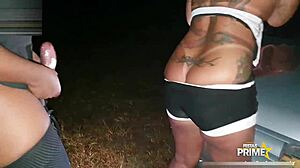 kely e nana in wild gangbang with big cocks