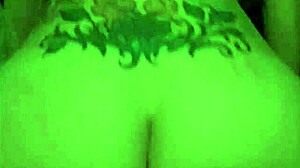 blonde rides cock in reverse cowgirl, orgasm explodes!