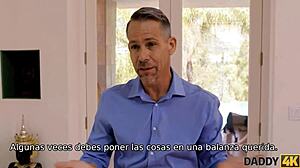 Daddy4k! Girls' pussies stuffed with stepdad's cock!