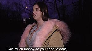 Nick Ross Fucks Taylee Wood's Tight Pussy Doggystyle Outdoors