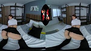 Stunning latina teen's tight body pounded intensely in vr pov