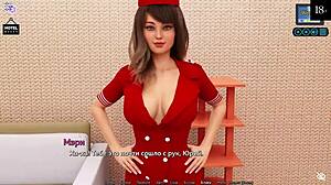 Complete Gameplay - Sunshine Love Part 16 With Blonde Sexy Handjob Cumshot