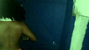 Latina Paty Bumbum Serves Delivery Guy In Lingerie