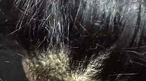 I can't get enough of sucking that big latina cock, it's a monster.