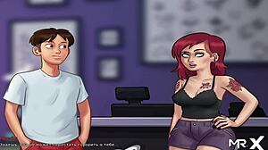 She picks up sex toy