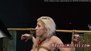 in this scene, the sexy bombshell cristi ann dominates with her big tits and bondage, hardcore bdsm action unfolds