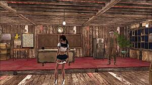 i explore fallout 4 fashion focusing on above the boobs in anime hentai style