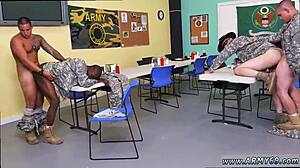 Hey, watch this hot gay sex video with a teen 18+ and a guy on bed! 😏