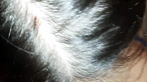 Stepdaughter licks my pussy while husband works