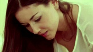 Experienced lesbians lick sweet wet pussies in glamour scene again