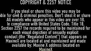 Sean Michaels Shoots Cum On Maxine X's Tongue