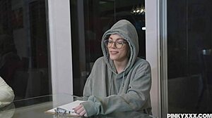 amber alena gets pounded by a huge black cock in the bedroom