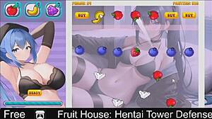 fruit house hentai tower defense game is so fun