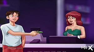 She picks up sex toy