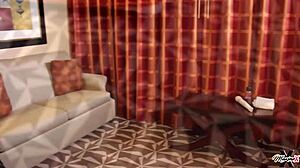 Sean Michaels Shoots Cum On Maxine X's Tongue