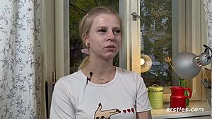 Pixie Plays With Heart Shaped Butt Plug In Intimate Solo