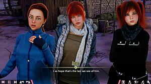 Teen gets double anal assfucking with big tits