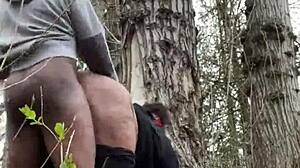 Pregnant Ebony Bbw Fucked Roughly On Hiking Trail By Monster Cock