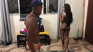 Teen Eats Maid's Pussy Cum Fast!