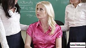 i watched 2 students lick our teacher to skip punishment