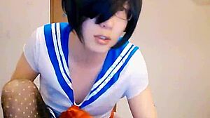 Alicexiao Shemale Webcam Solo Masturbation