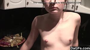 amateur lesbians enjoy a fun time at home 🍓