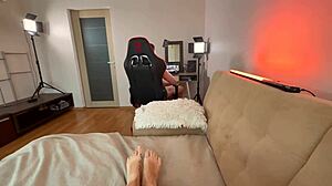 Wife Takes Control After Seeing Masturbation!