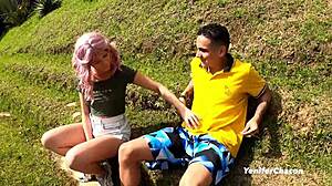 Cock Sucking in Public POV