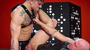 I watch this bdsm hardcore gay fuck and feel so intense