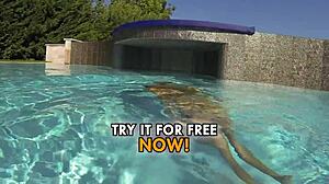 voyeur adventure turns hardcore with blonde riding and doggystyle