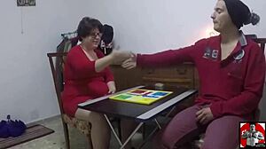 claudia marie plays parchis and fucks pussy 😏