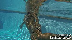 voyeur adventure turns hardcore with blonde riding and doggystyle