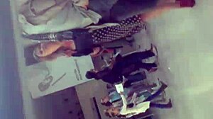 Upskirt View at the Louvre in Paris!