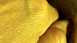 Milf enjoys wet masturbation with dildo