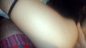 Teen Rides Friends Cock For Anal And Creampie